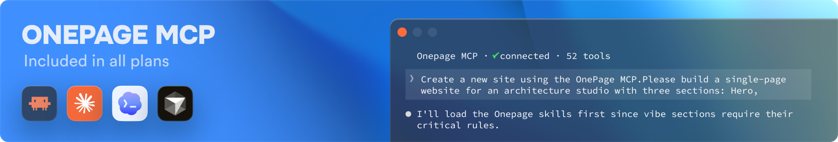 Onepage MCP
